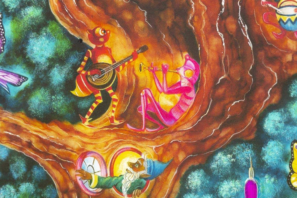 Folk of the Fae Tree - Edition by artist Kerry Darlington - Wyecliffe Galleries
