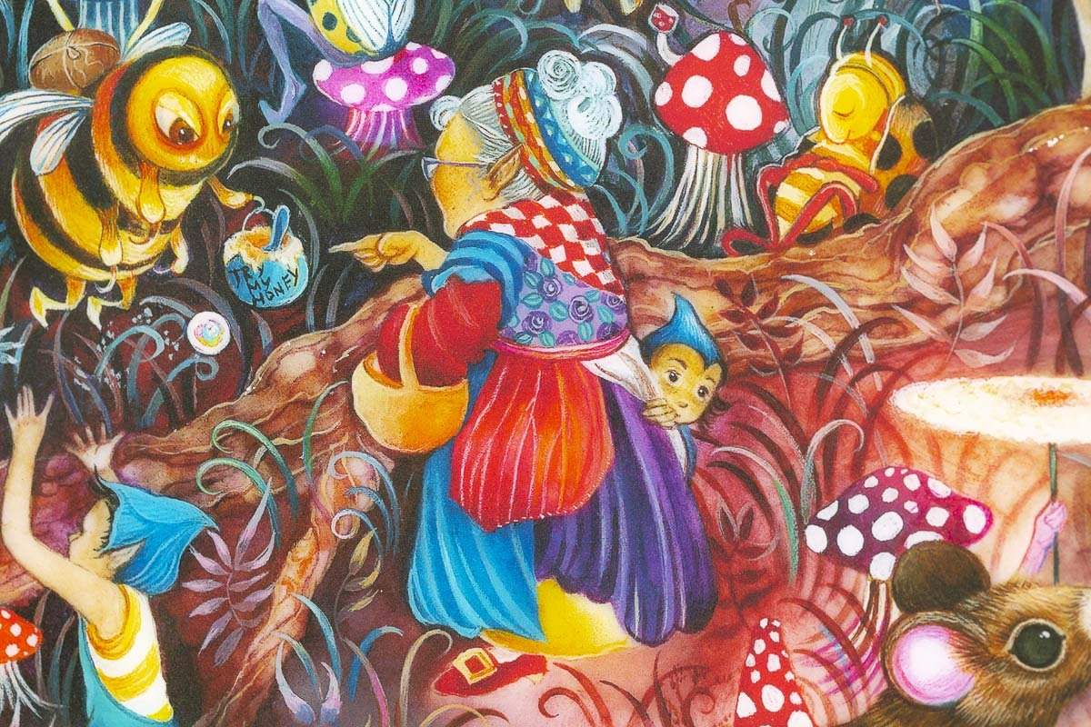 Folk of the Fae Tree - Edition by artist Kerry Darlington - Wyecliffe Galleries