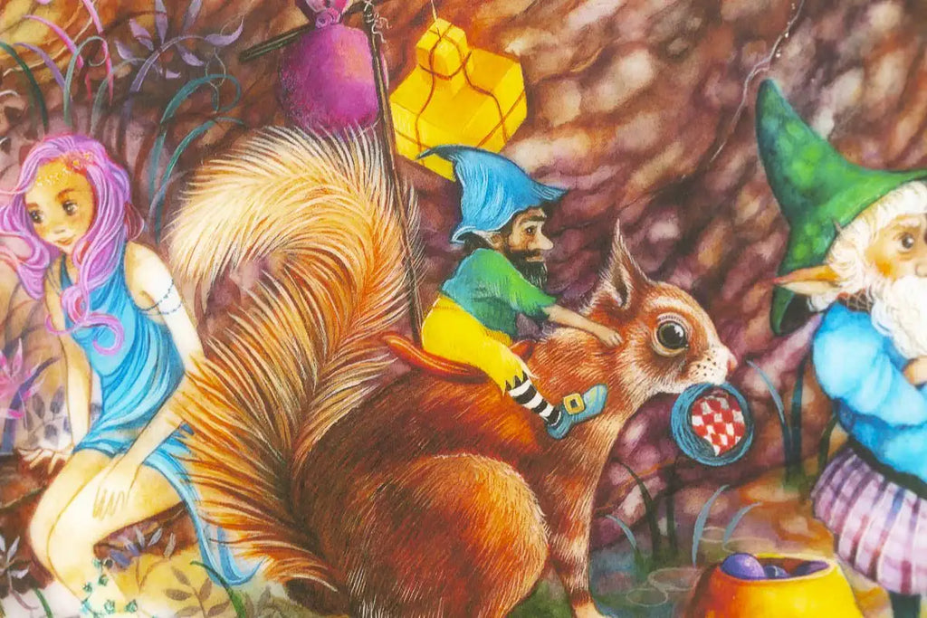 Folk of the Fae Tree - Edition by artist Kerry Darlington - Wyecliffe Galleries