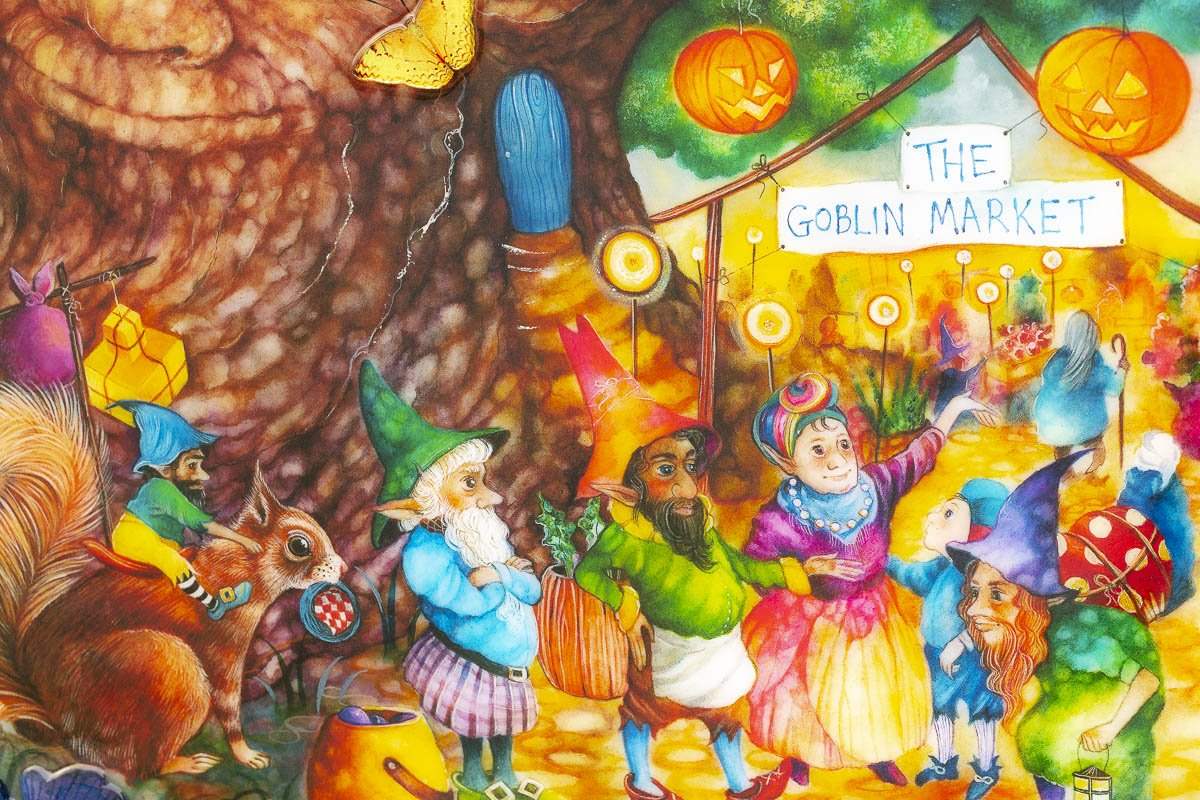 Folk of the Fae Tree - Edition by artist Kerry Darlington - Wyecliffe Galleries