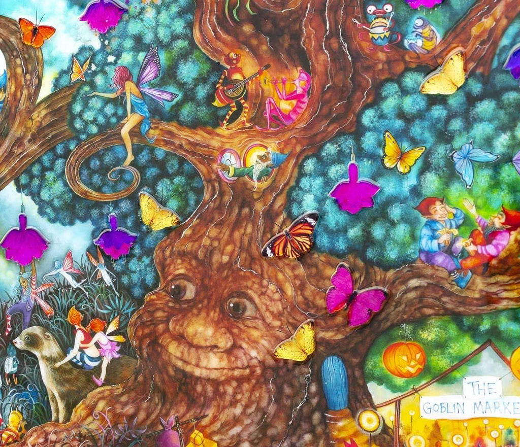 Folk of the Fae Tree - Edition by artist Kerry Darlington - Wyecliffe Galleries