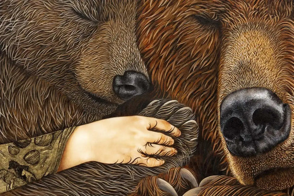 Goldilocks - Original - SOLD by artist Kerry Darlington - Wyecliffe Galleries