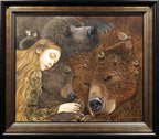 Goldilocks - Original - SOLD by artist Kerry Darlington - Wyecliffe Galleries