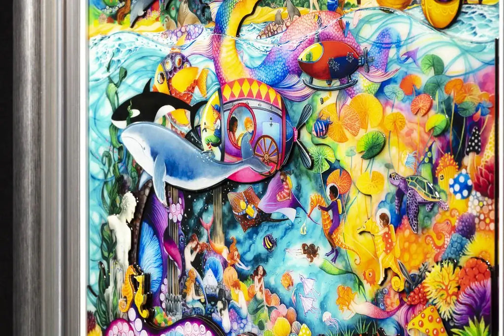 Lost Worlds - Edition by artist Kerry Darlington - Wyecliffe Galleries