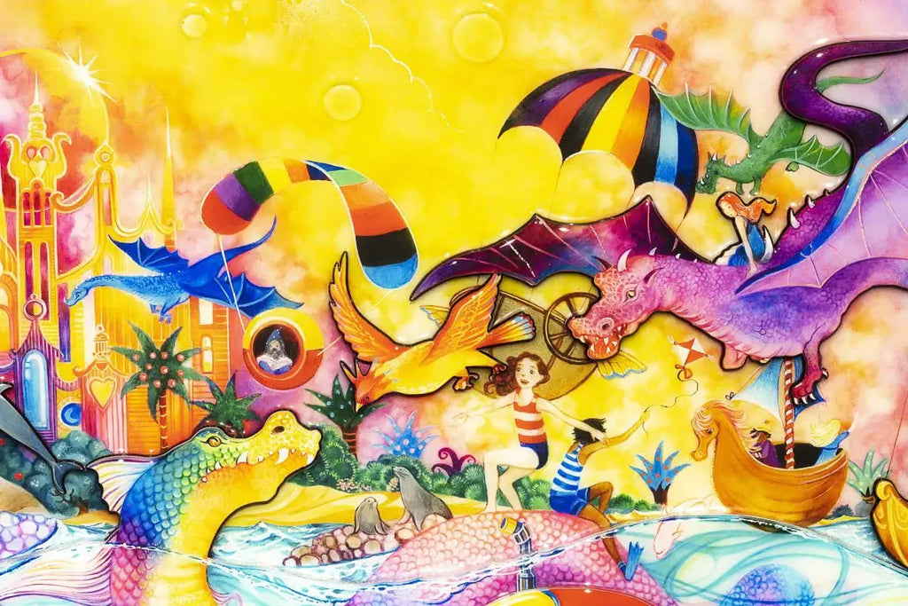 Lost Worlds - Edition by artist Kerry Darlington - Wyecliffe Galleries