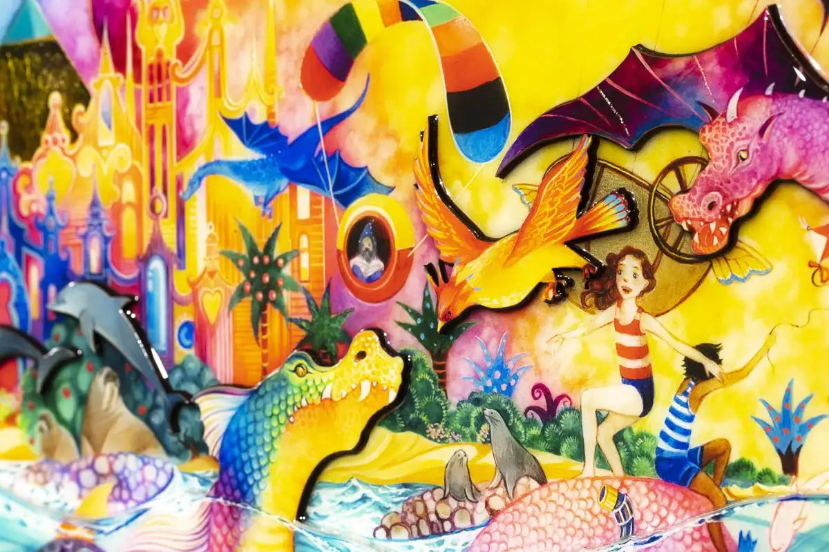 Lost Worlds - Edition by artist Kerry Darlington - Wyecliffe Galleries
