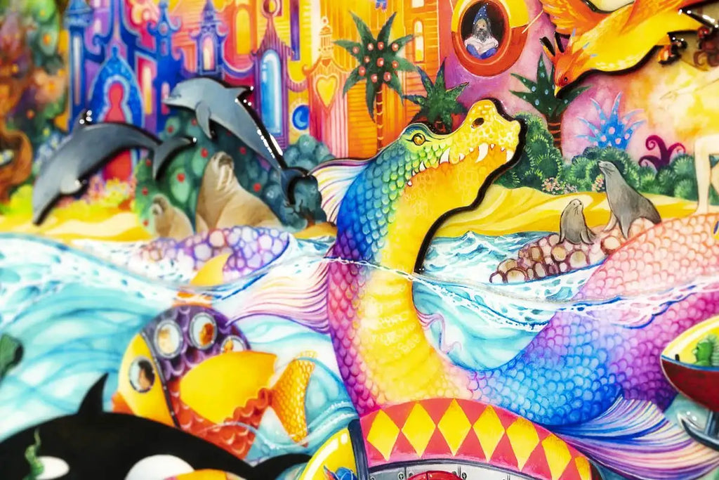 Lost Worlds - Edition by artist Kerry Darlington - Wyecliffe Galleries