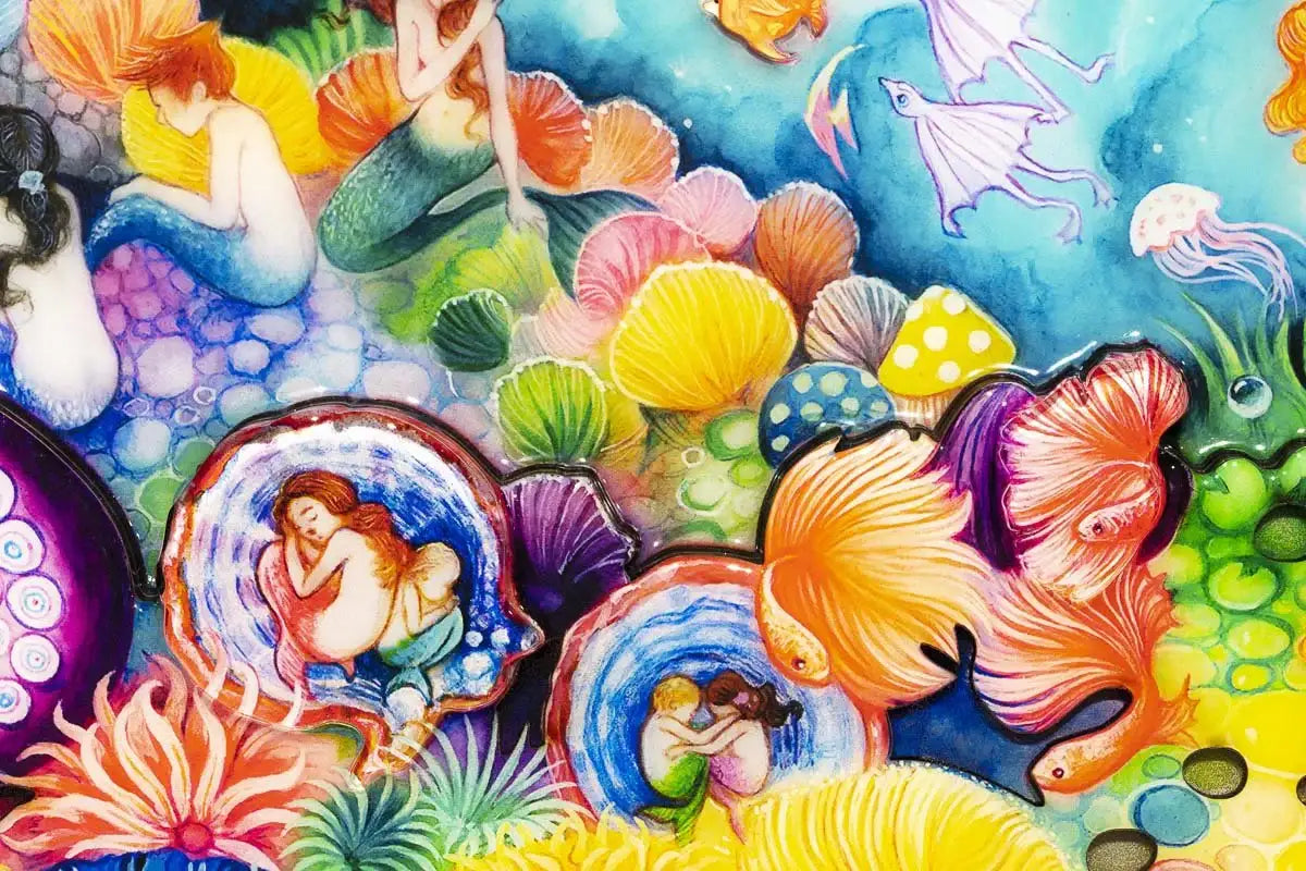 Lost Worlds - Edition by artist Kerry Darlington - Wyecliffe Galleries