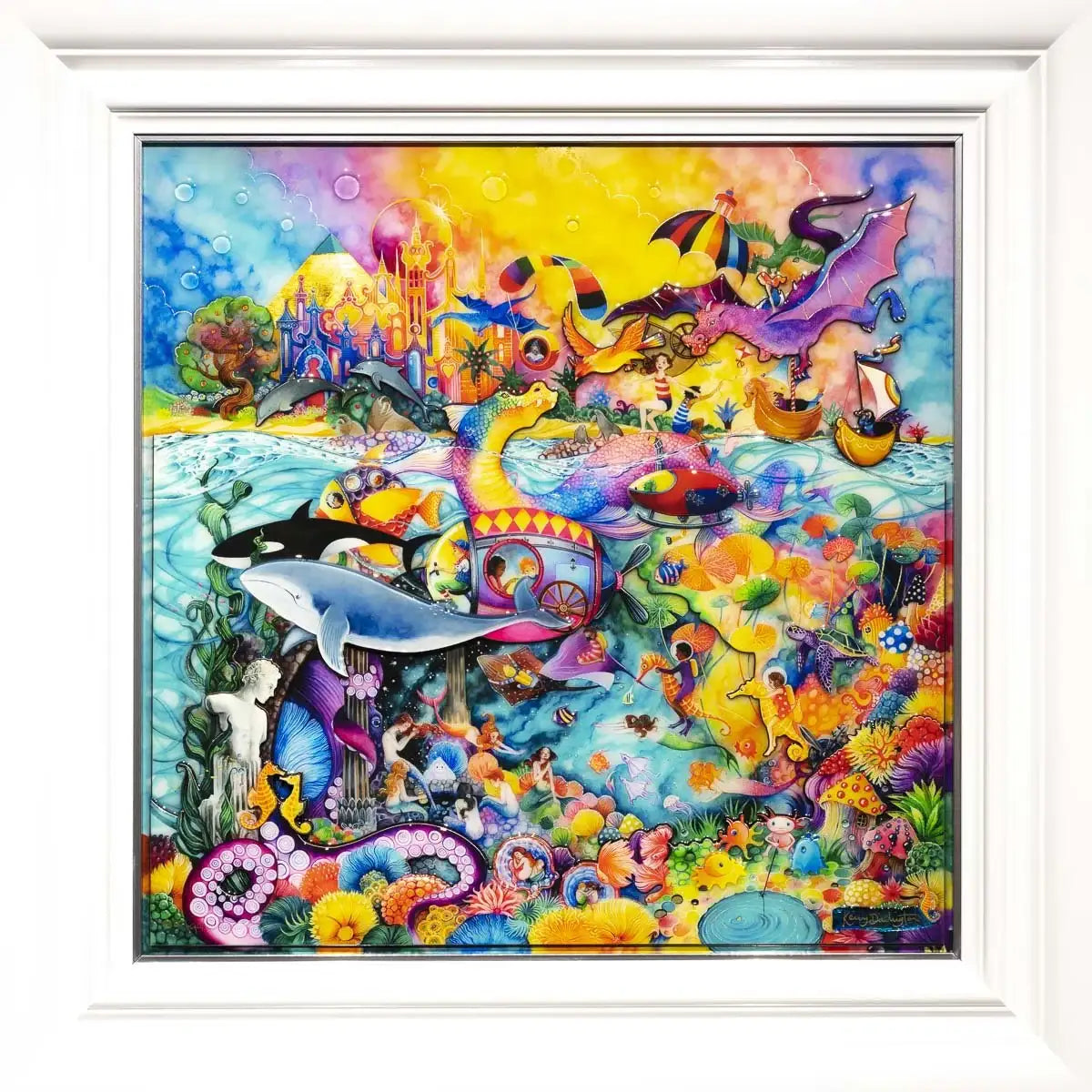 Lost Worlds - Edition by artist Kerry Darlington - Wyecliffe Galleries
