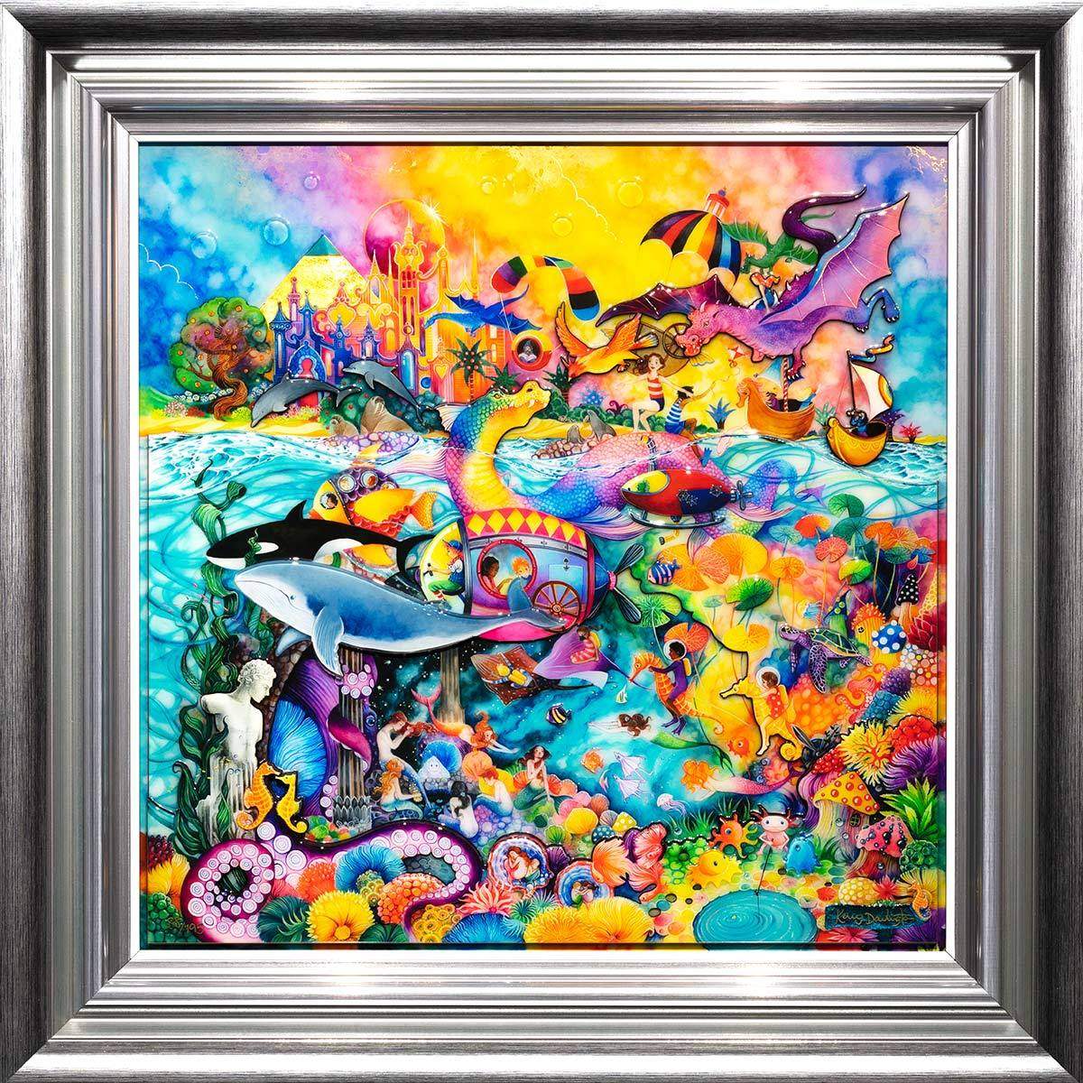 Lost Worlds - Edition by artist Kerry Darlington - Wyecliffe Galleries