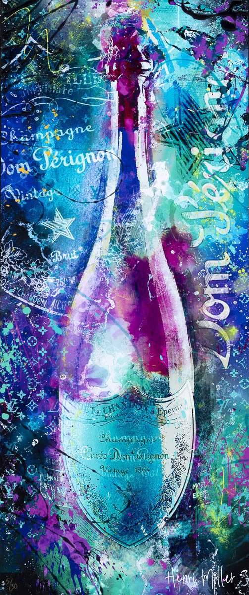 Maisons de Champagne - Edition SET - SOLD by artist Henri Miller - Wyecliffe Galleries