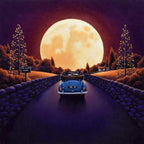 The Kissing Bridge - SOLD by artist David Renshaw - Wyecliffe Galleries