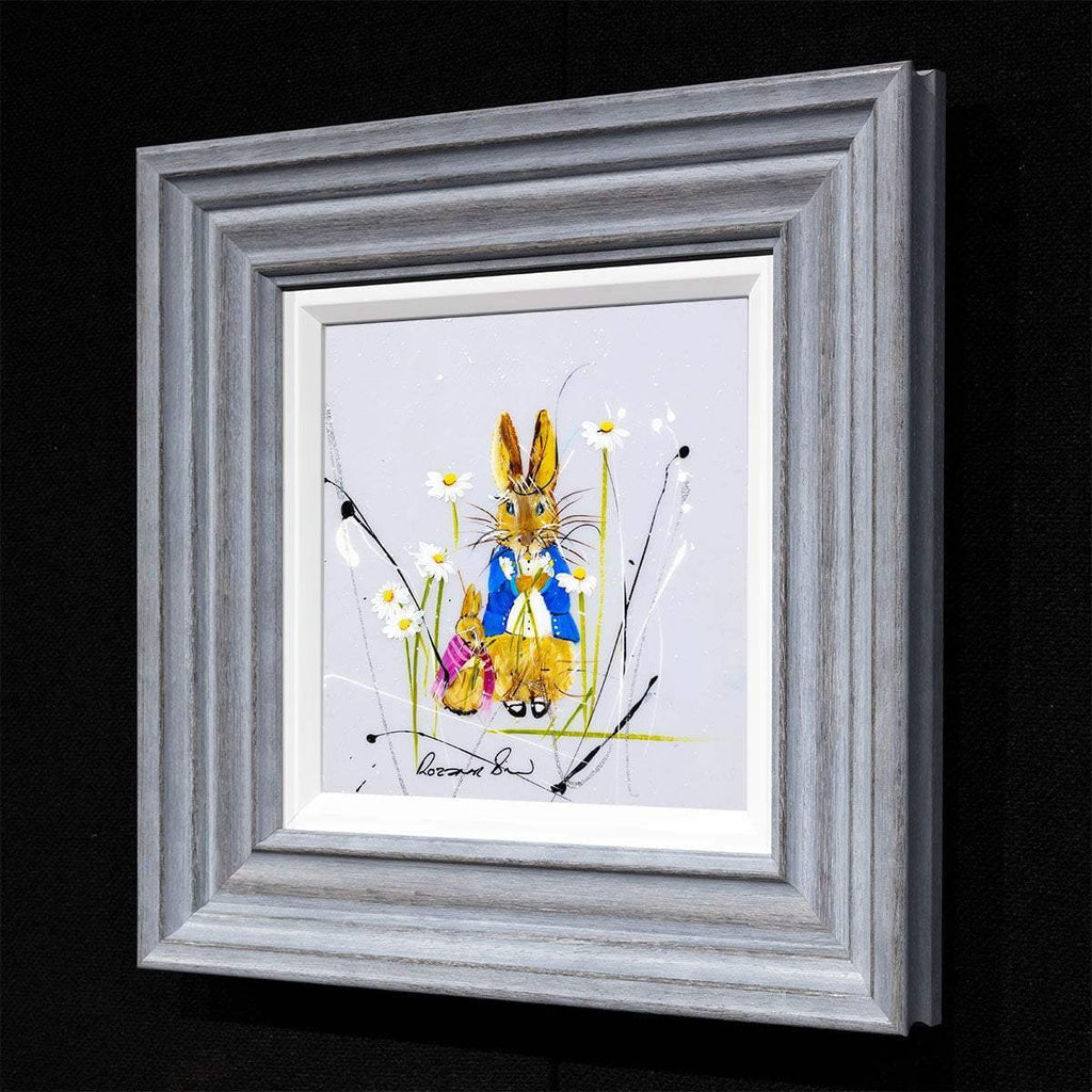 With Opportunity the World is Very Interesting - Original Set of 4 - SOLD by artist Rozanne Bell - Wyecliffe Galleries