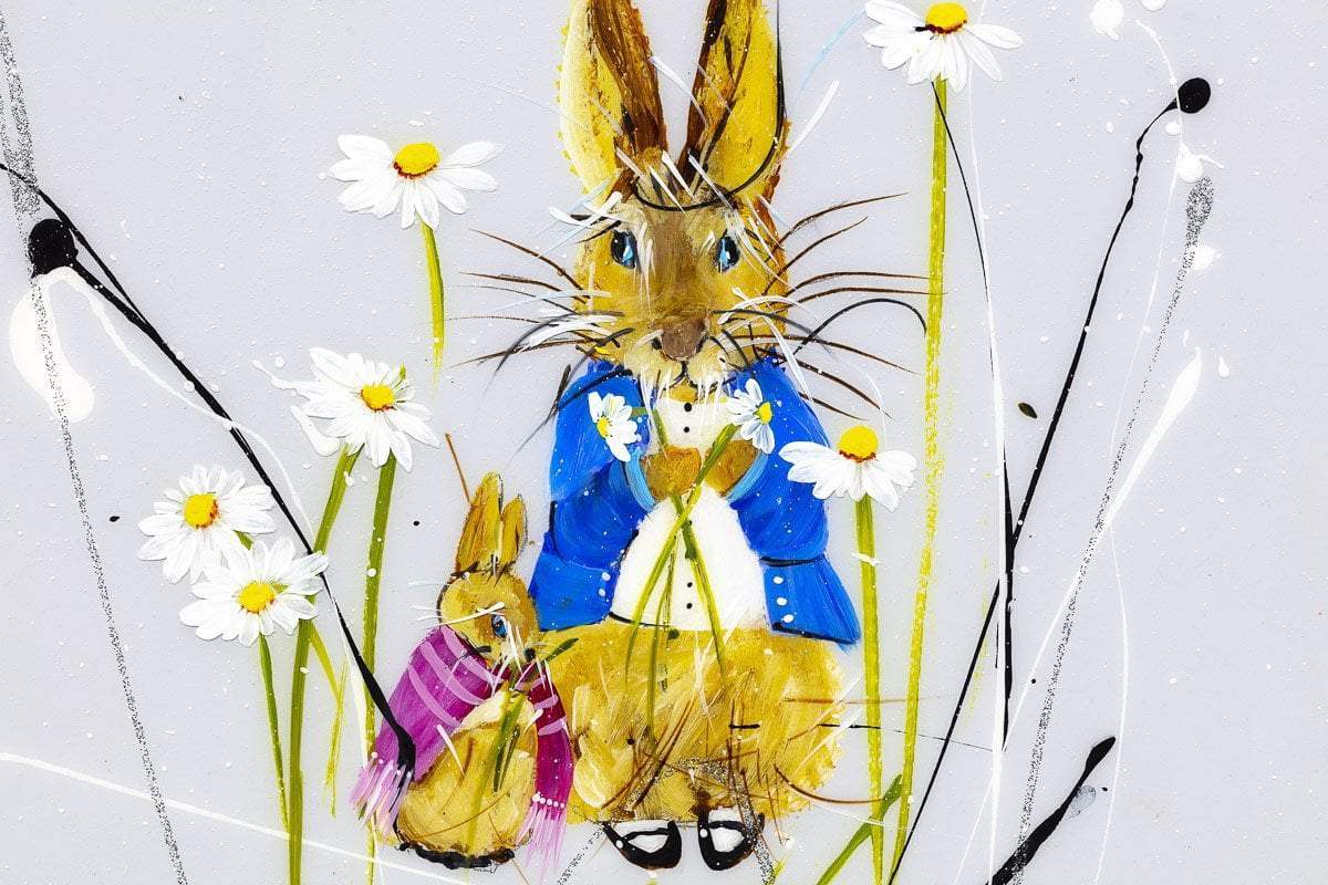 With Opportunity the World is Very Interesting - Original Set of 4 - SOLD by artist Rozanne Bell - Wyecliffe Galleries