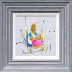 With Opportunity the World is Very Interesting - Original Set of 4 - SOLD by artist Rozanne Bell - Wyecliffe Galleries