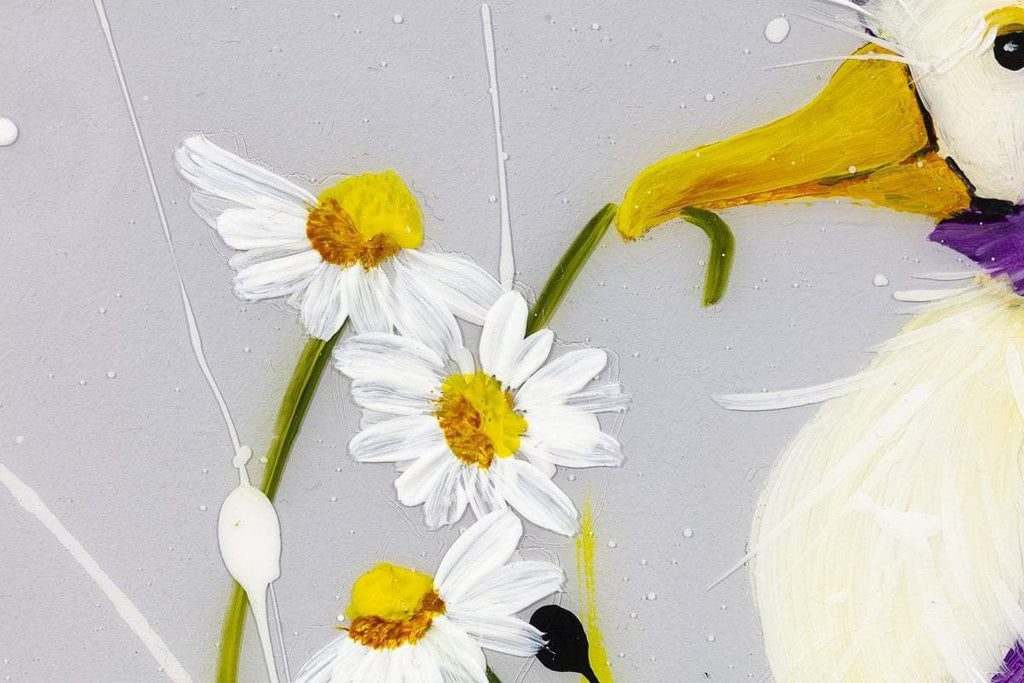 With Opportunity the World is Very Interesting - Original Set of 4 - SOLD by artist Rozanne Bell - Wyecliffe Galleries